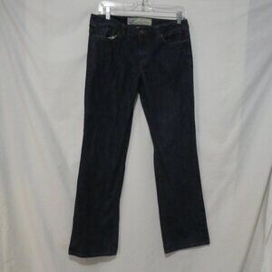 ANN TAYLOR - Loft - Original Boot | size 8 | Classic Dark Wash Blue Denim Jeans